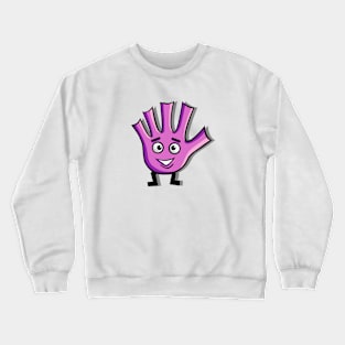 High five!) (Front and Back) Crewneck Sweatshirt